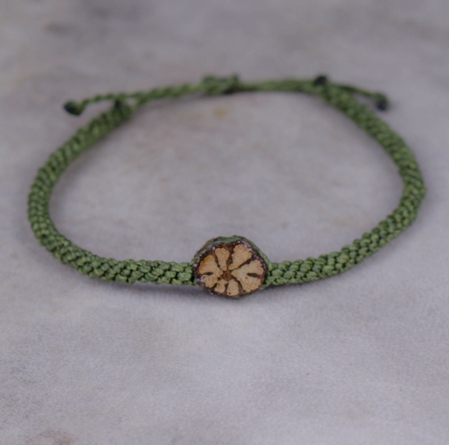 green ayahuasca bracelet