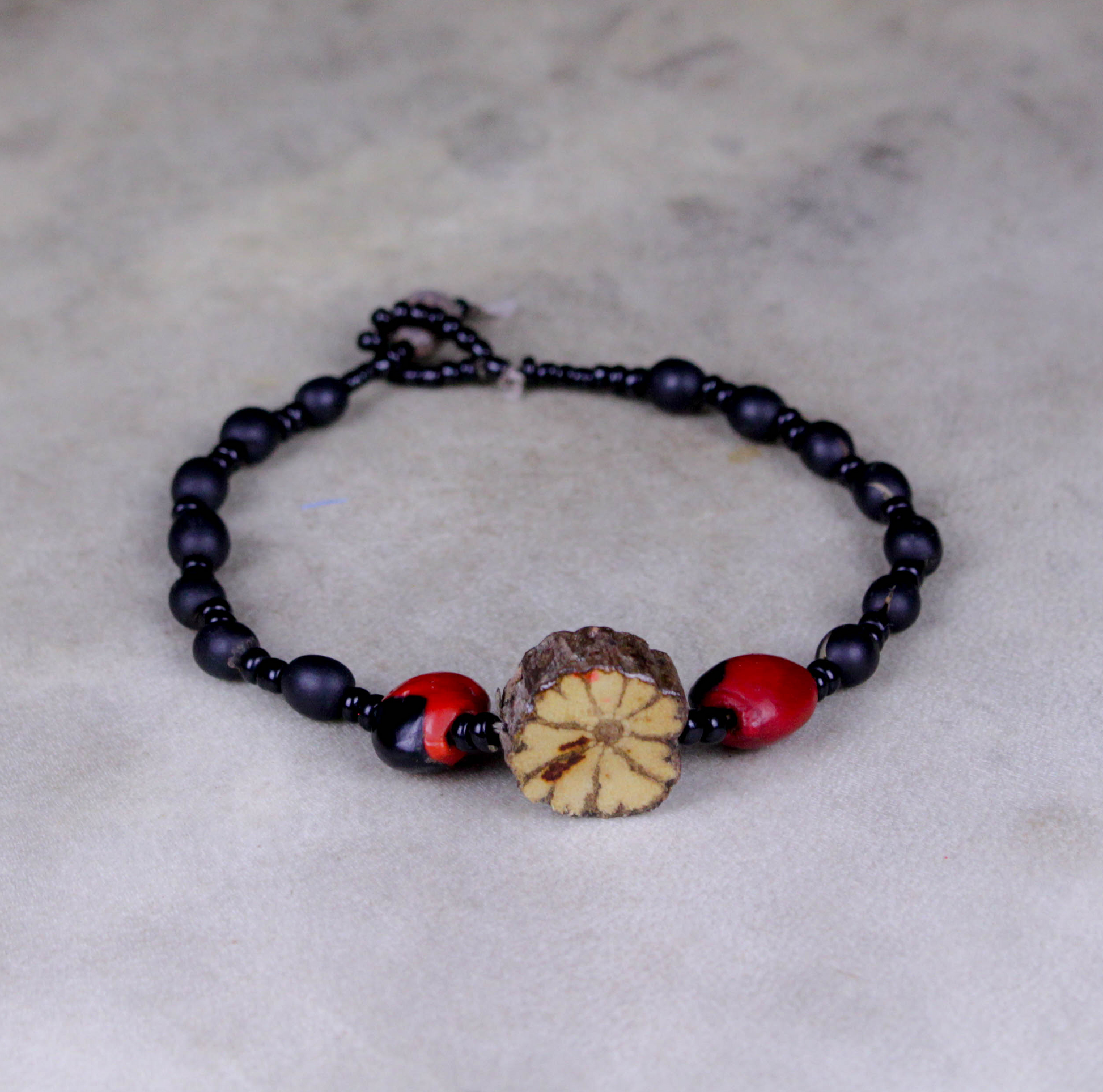 black ayahuasca bracelet