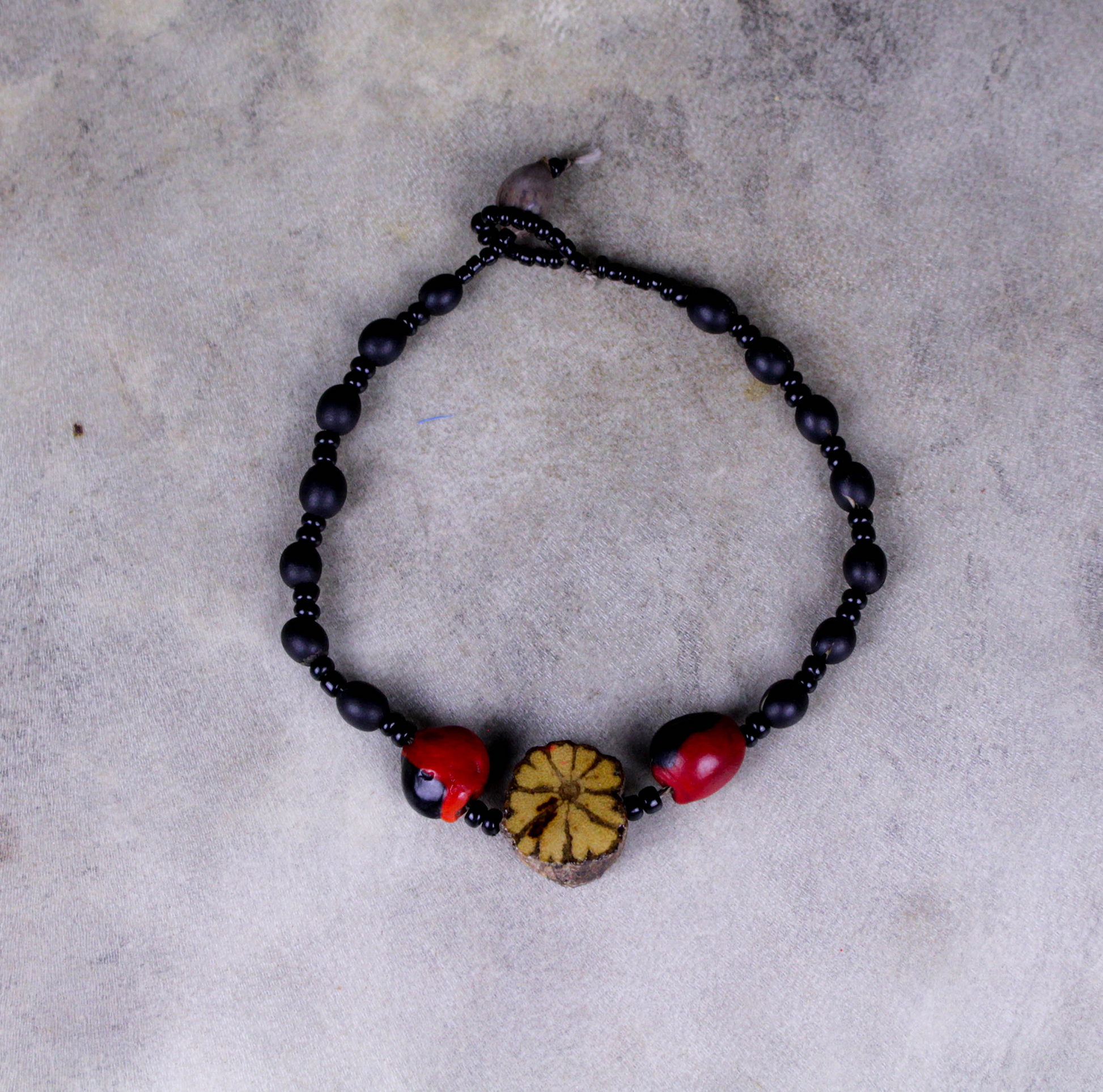 black ayahuasca bracelet