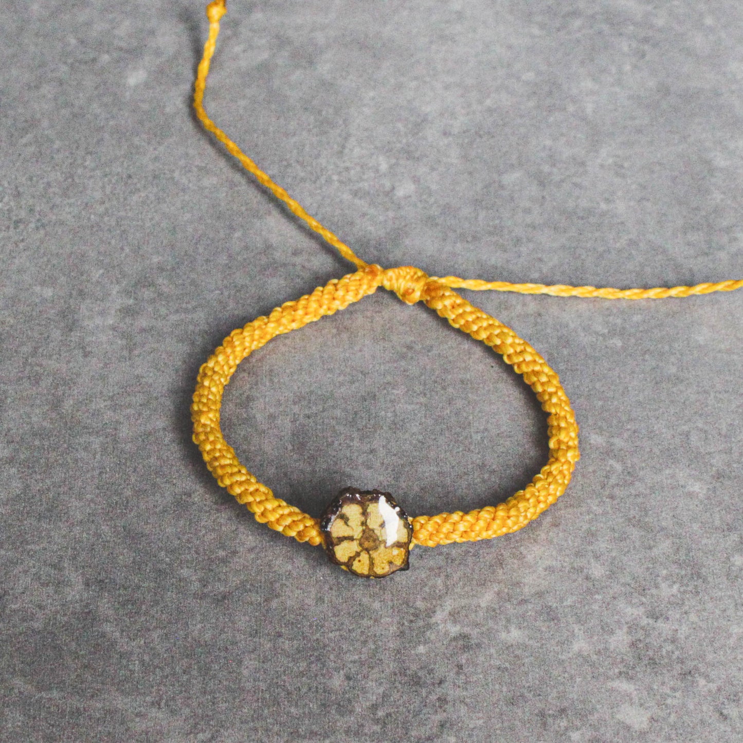 yellow ayahuasca bracelet