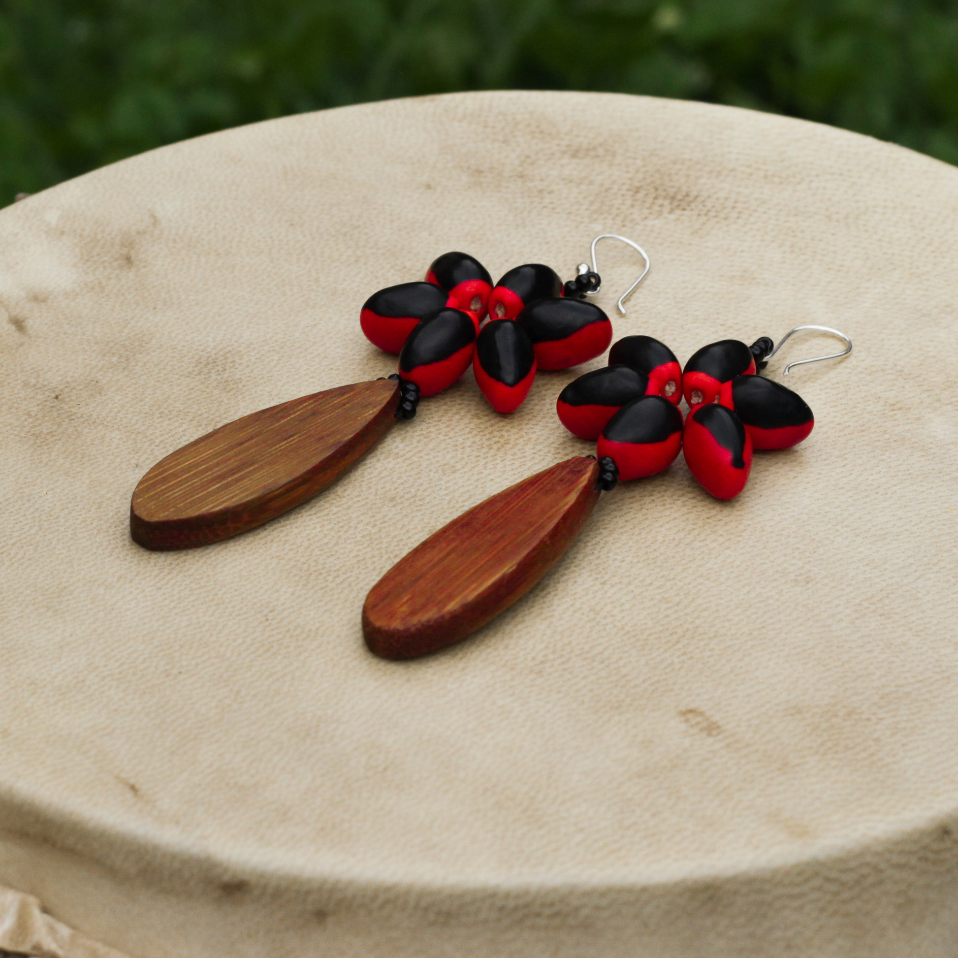 reversible eco earrings