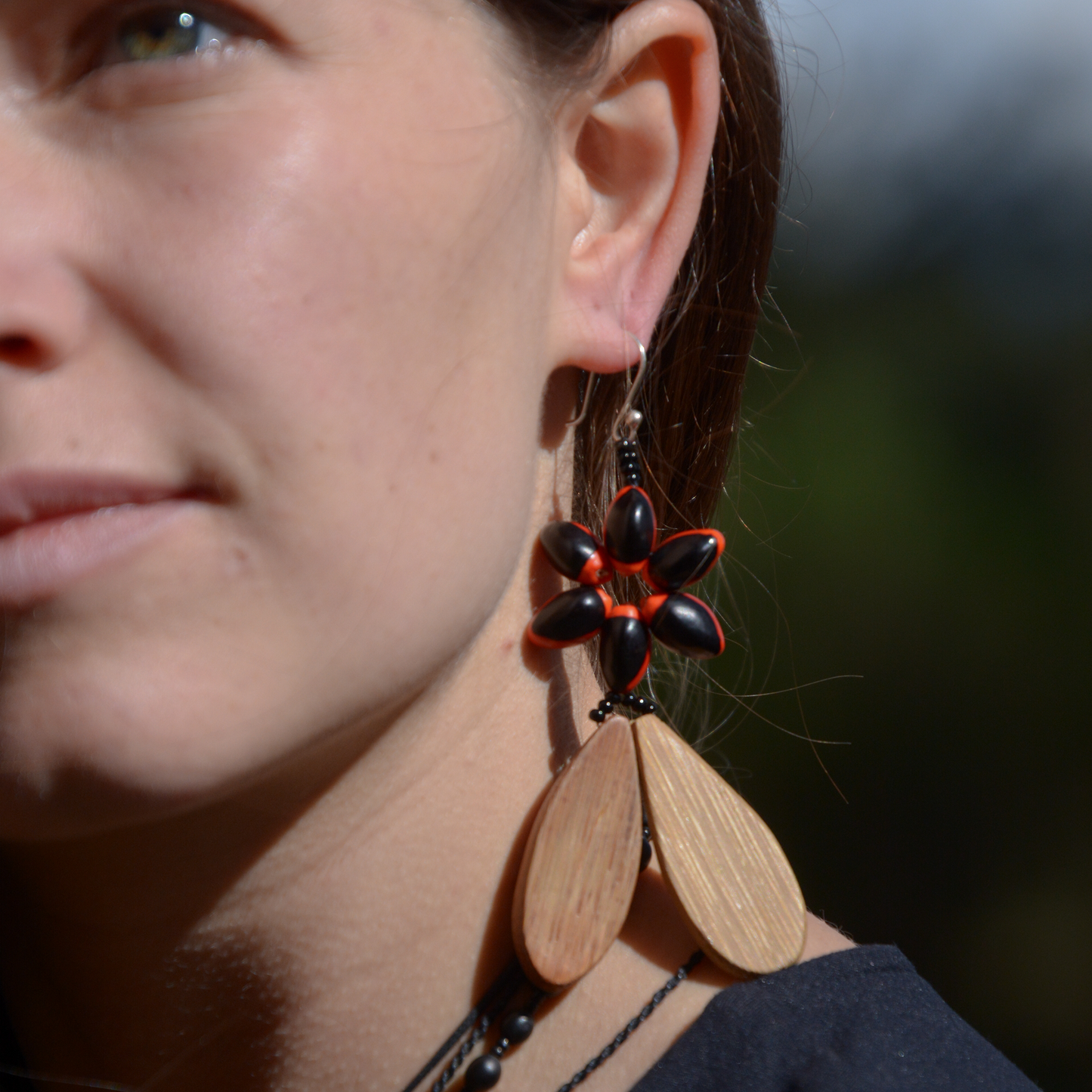 reversible eco earring